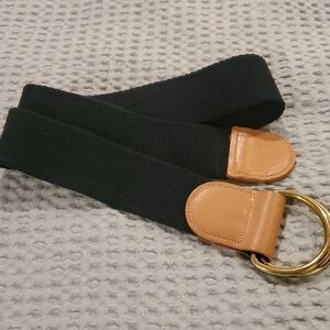 𝅺Black Web Belt Size M/L